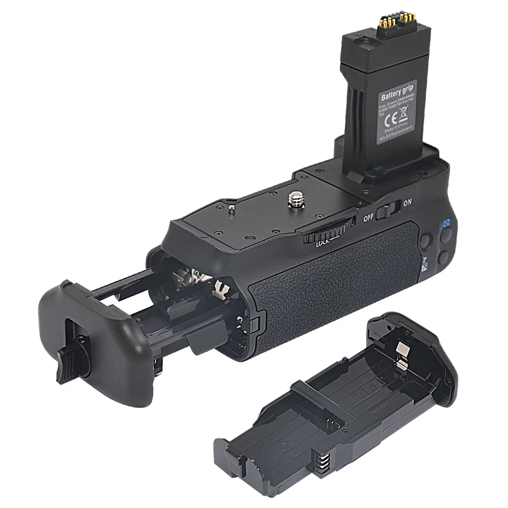 Mcoplus BG-550D Vertical Battery Grip for Canon EOS 550D 600D 650D 700D / Rebel T2i T3i T4i T5i SLR Cameras with LP-E8 Battery