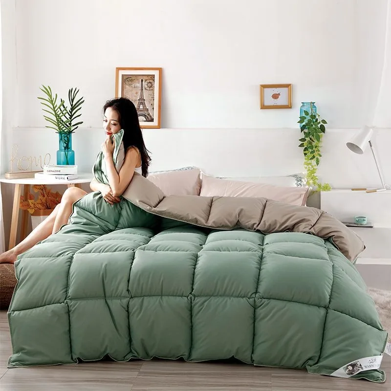 Goose Down Quilt Summer Quilt Bed Comforter 150 Duvet Bedspread blanket 220*240
