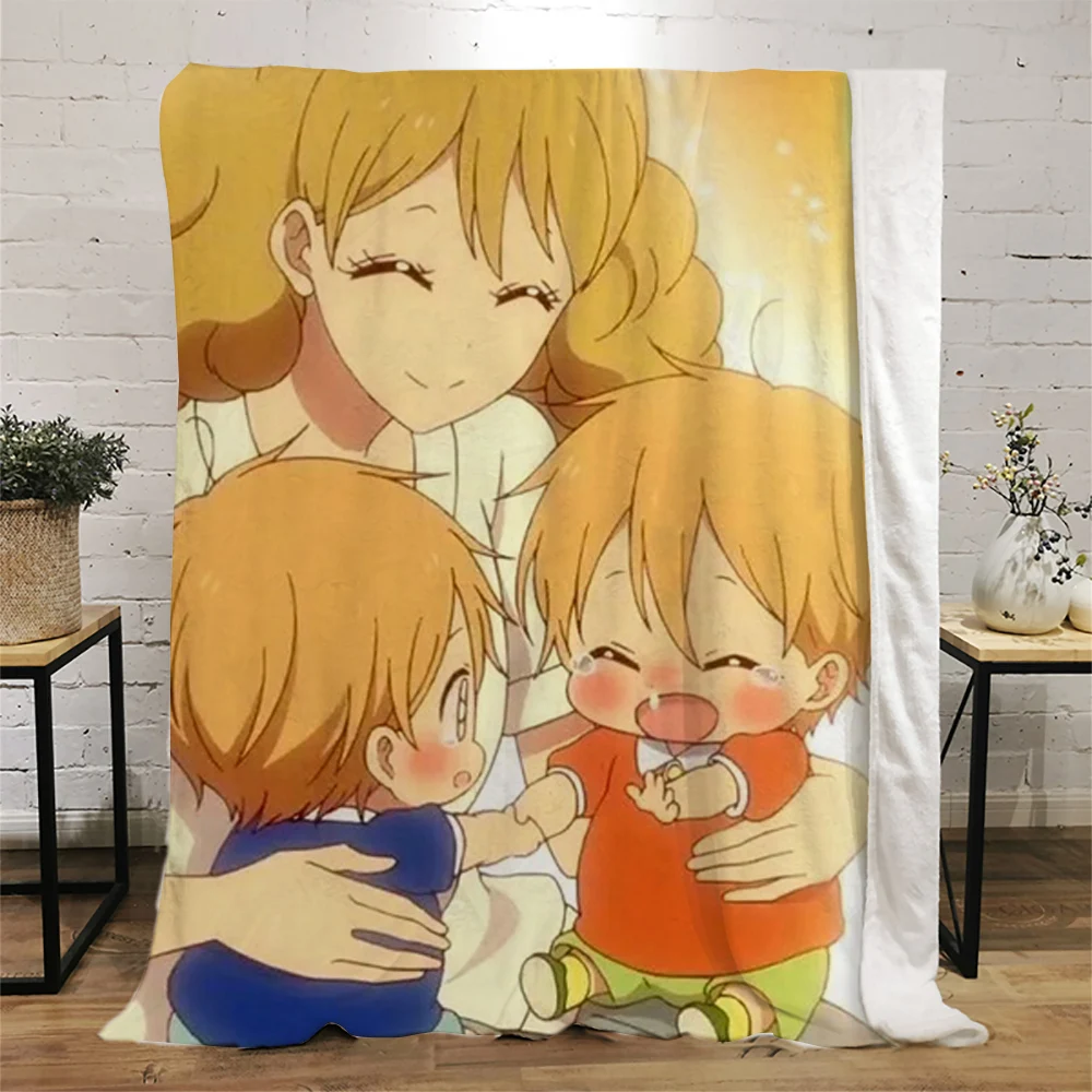 

CLOOCL Funny Anime Blankets School Babysitters Twin Babies 3D Printed Flannel Throw Blanket Cartoon Quilts Dropshipping