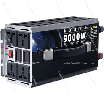 Convertitore per auto a onda sinusoidale modificata ad alta potenza da 12 V/24 V/48 V/60 V a 220 V per veicoli