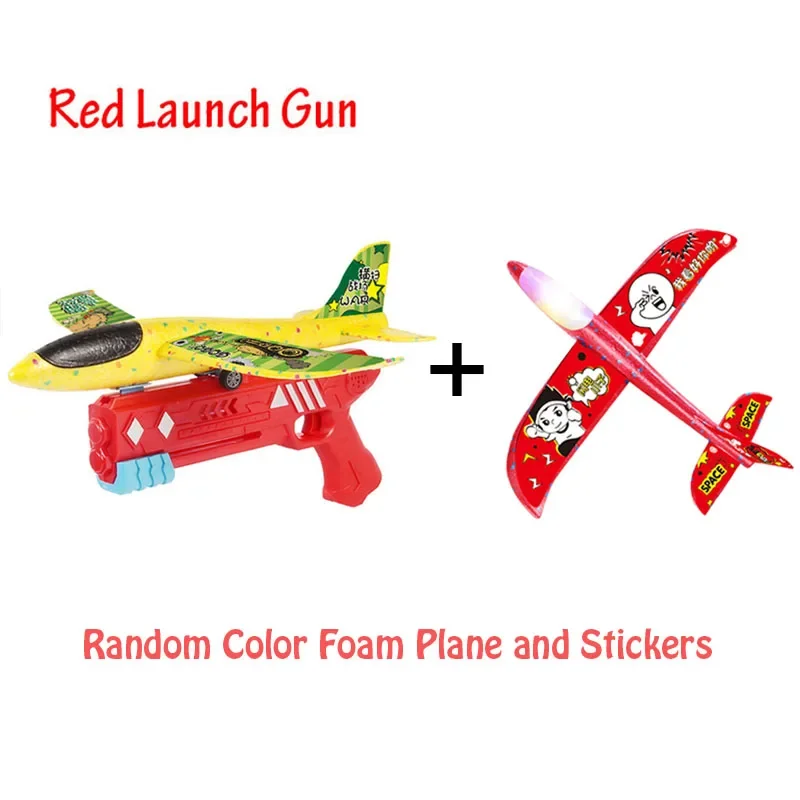 Red and Light Plane