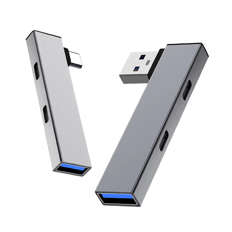 Ultra-Slim 3-Port High-Speed USB Hub and Adapter