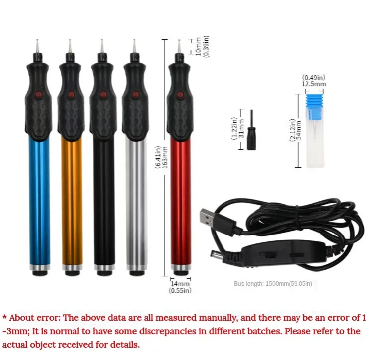 Electric Engraving Pen Kit for jewelry making tools electric engraving pen