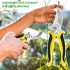 2PCS Gardening Scissors Set Ergonomic non-slip handles Safety lock pruning shears Beginner gardening set Can cut roses and more 3