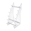 1pc Six Layers Heavy Duty Acrylic Knife Holders Pocket Knife Easel Holder Hunting Survival Knife Holder Home Kitchen Storage 1