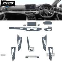 For Audi A4 B9 FY 2020-2023 Car interior Center console transparent TPU Paint protective film Anti scratch sticker LCD screen 3
