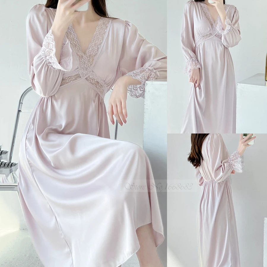 Princessy Heart 100% Cotton Lace Quality Royal Vintage Night Gown Spring |  ファッションアイデア, ファッション, 美少女