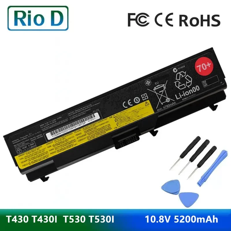 

Аккумулятор для ноутбука Lenovo ThinkPad T430 T430I L430 T530 T530I L530 W530 45N1005 45N1004 45N1001 45N1000 10,8 В 5200 мАч