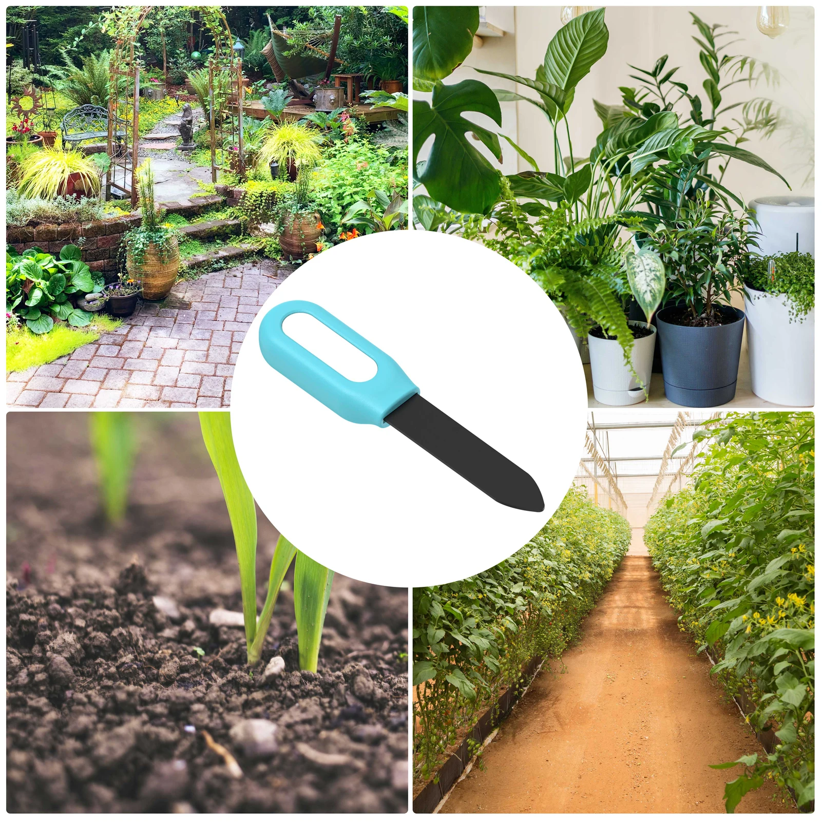 Tuya Soil Moisture Meter Smart Garden Bluetooth Plant Soil Temperature Humidity Monitor Potted Plant Measuring Tool