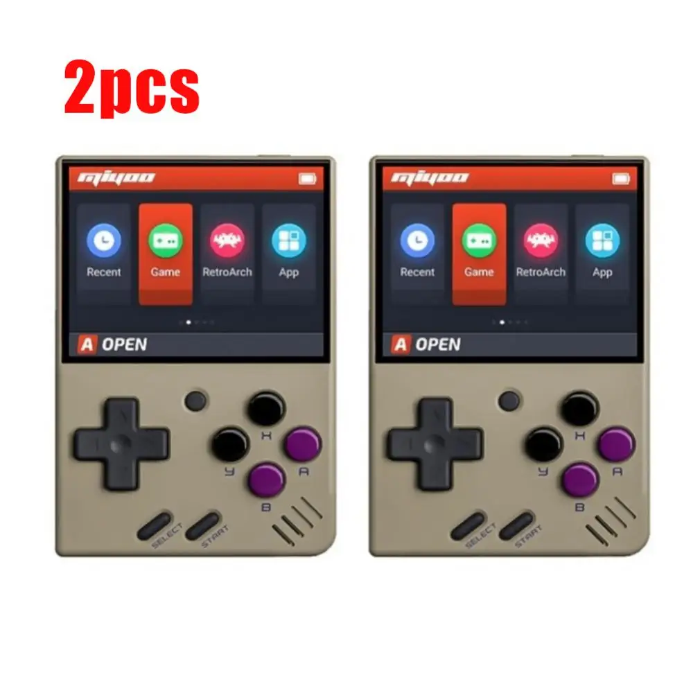 Mini Video Game Console Retro GBA Arcade Pocket Game Console Nostalgic Bulti-in 2500 Games Handheld Game Console Player Gifts 