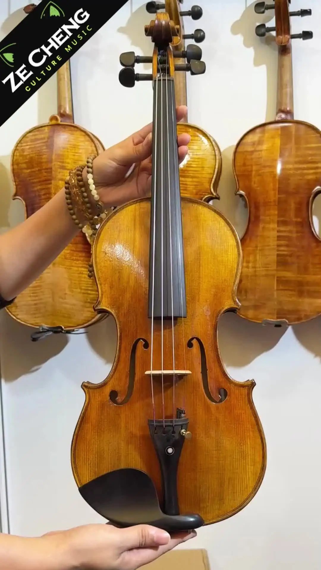 Vintage Violin 4/4 Replica of the 1716 Stradivarius Violin, Hand