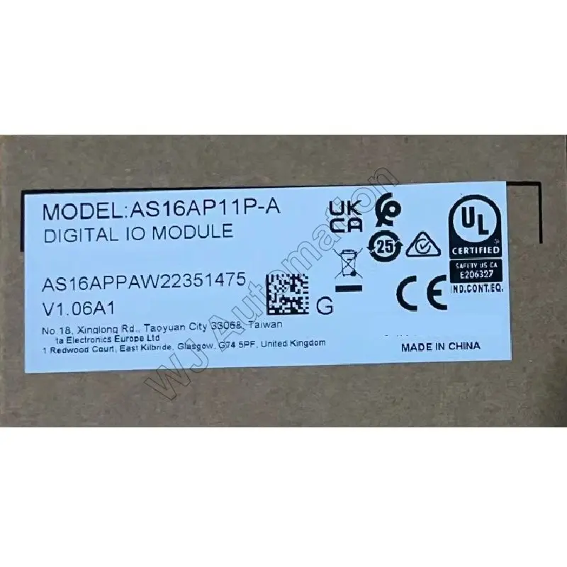 

Switching Expansion Module AS16AP11T-A AS16AP11R-A AS16AP11P-A Plc AS Series