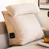 Reading Pillow for Bed Adult Back Pillow for Sitting in Bed Triangle Reading Pillow for Bed, Soft Back Rest, Support Wedge 4