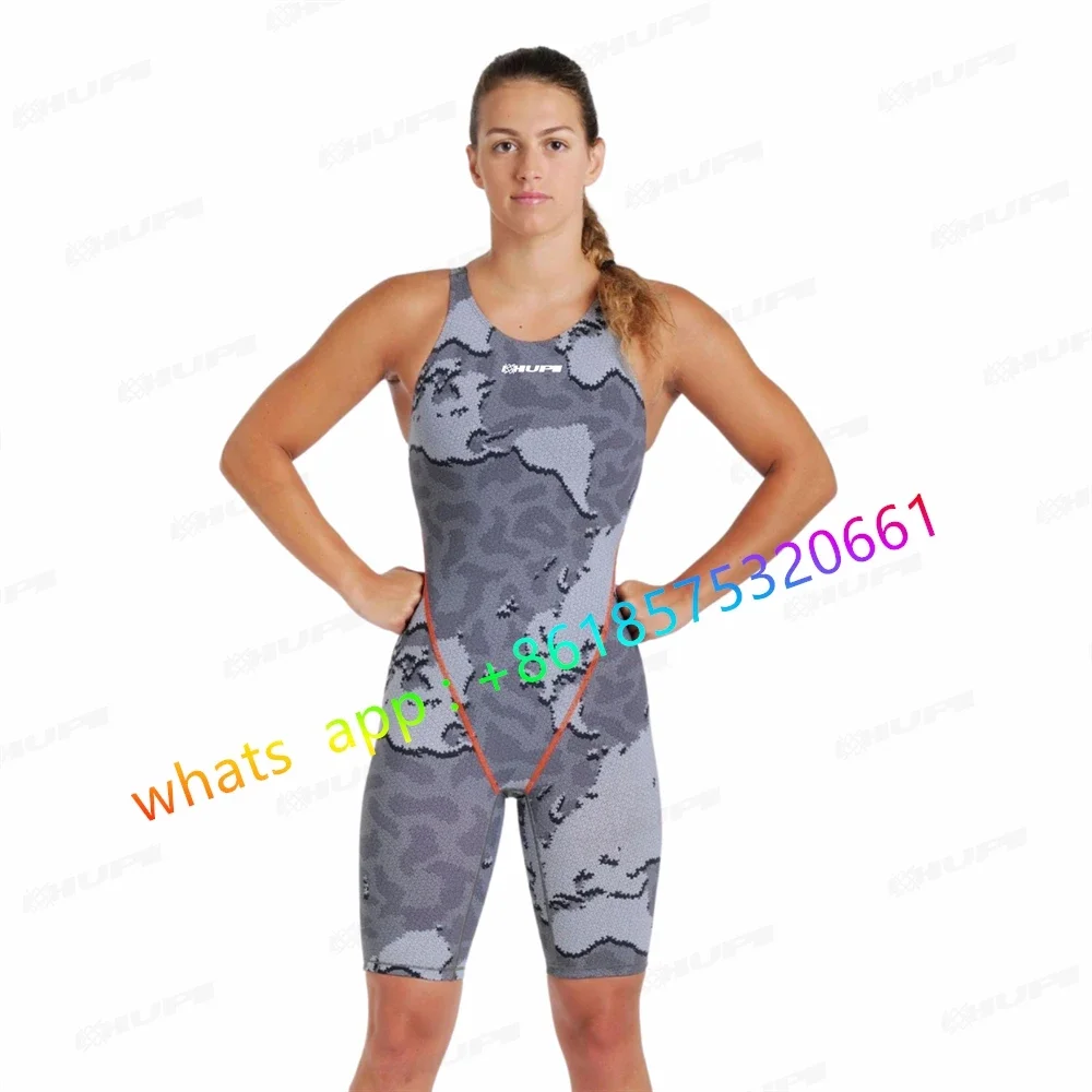 Swimwear Girs Professional One Piece Swimsuit Racing Training Bathing Suit Outdoor Sports Open Water Swimming Bodysuit