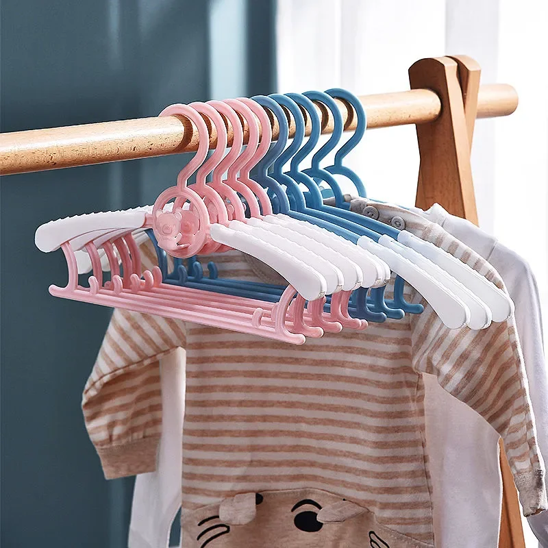 Wholesale Adjustable Children Clothes Hanger For Baby Toddler Kid Nursery  Closet Hangers Non-Slip Extendable Laundry Infant Newborn Hanger From  m.