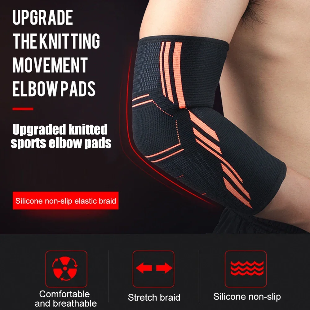 JUUMMP Sports Elbow Brace Compression Support Sleeve for Tendonitis Tennis Elbow Golf Elbow Treatment Reduce Joint Pain elbow brace