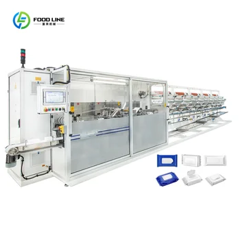 Macchina Automatica Personalizzata per Salviette Umidificate, Macchina per la Produzione di Salviette per Bambini, Linea di Produzione Standard per Salviette Umidificate