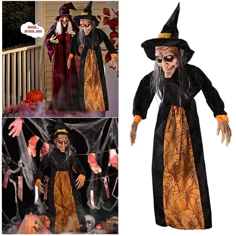 NOLITOY De Bruxas 1 PC Cosplay Aterrorizante Para Casa Velha Halloween  Gelatina Senhora Atmosfera Horror Festa Festival Favores Feia Assombrada  Suprimentos Fantasma