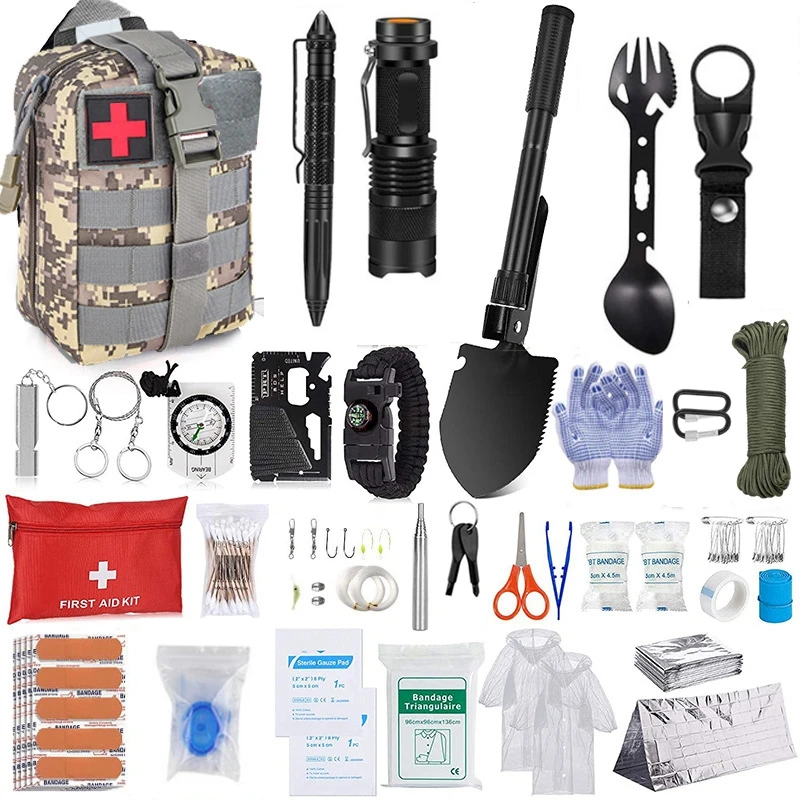 Tactical Kit Camping Survival  Tactical Outdoor Survival Kit - Outdoor Survival  Kit - Aliexpress