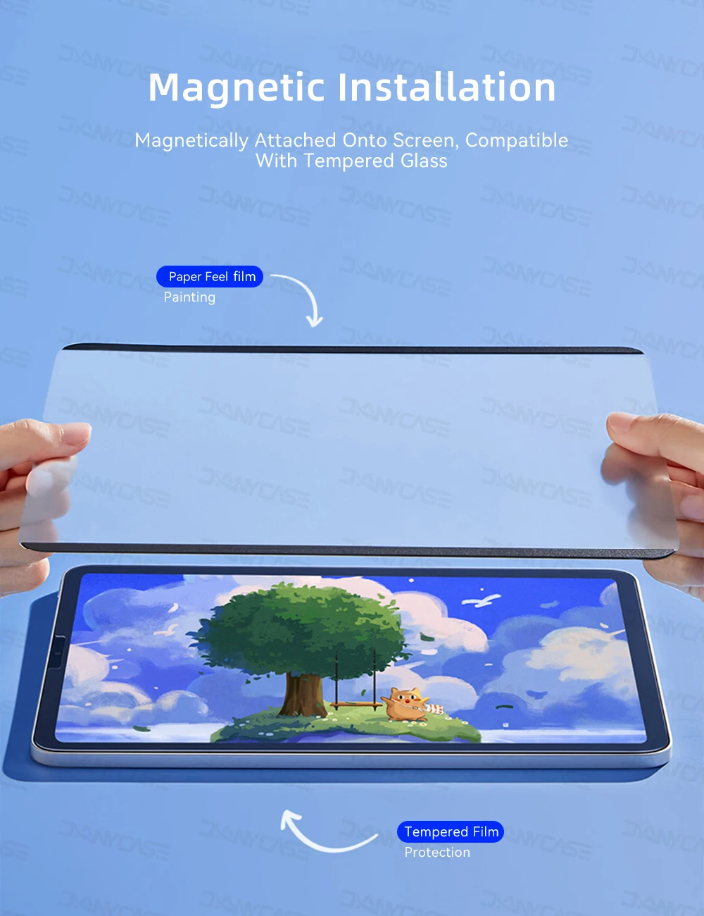 Magnetic Writing Film, iPad Air 4, 5,