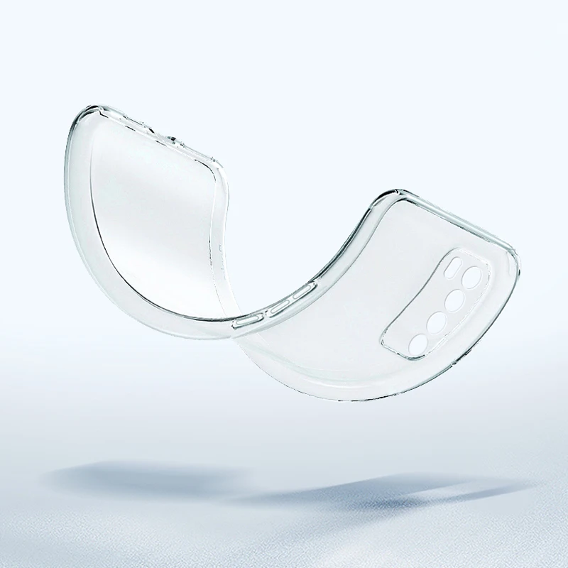 Crystal Clear Silicone Protective Phone Case – Soft Lens Guard, Ultra-Thin Design