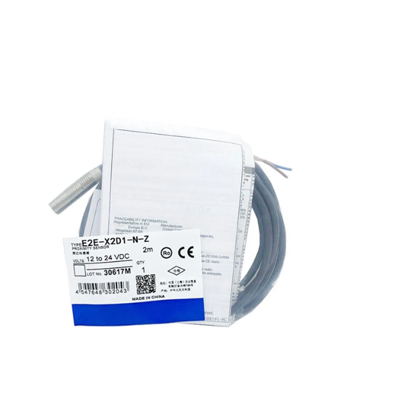 

2PCS E2E-X2D1-N-Z New High Quality Switch Sensor DC 2-Wire NO 12-24VDC