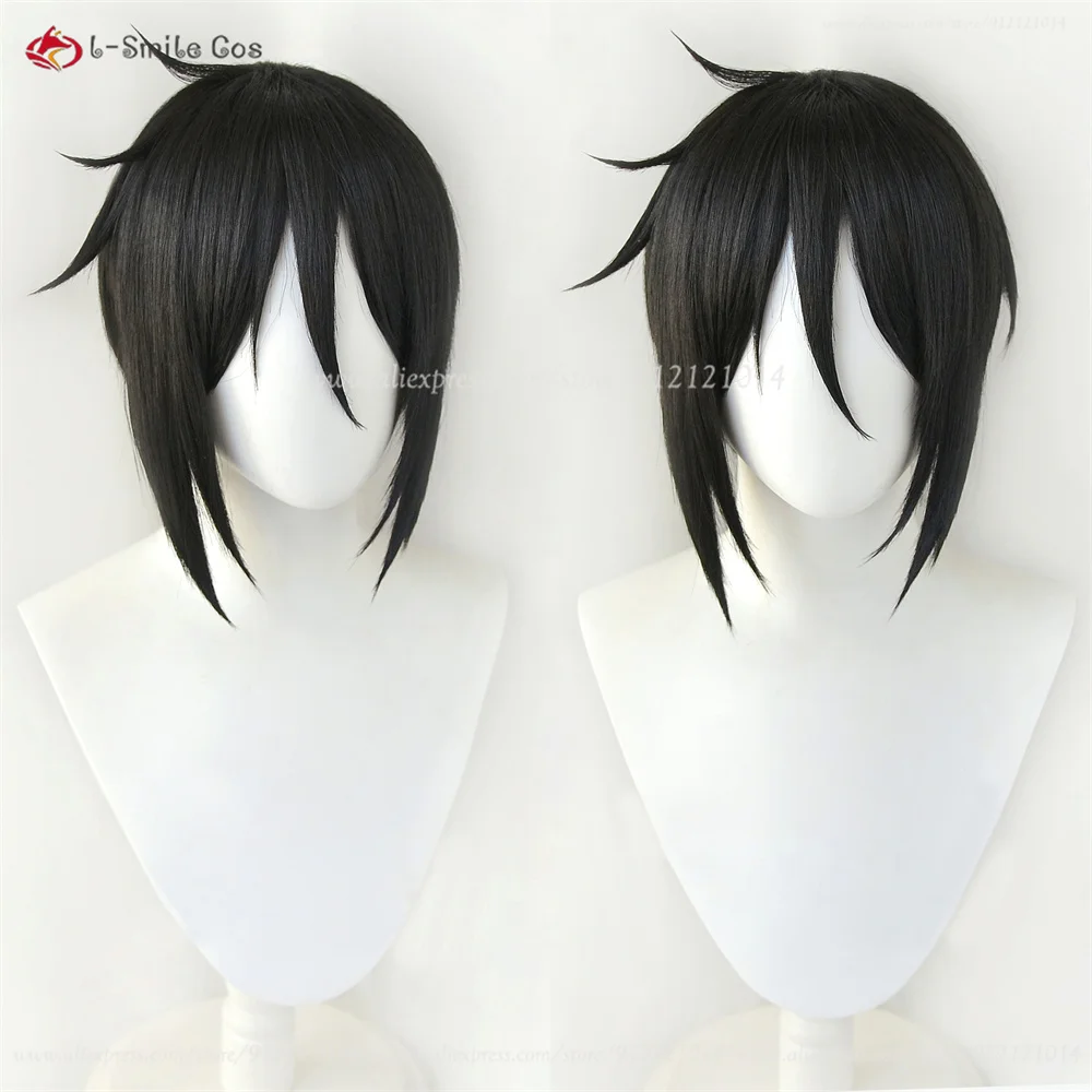 Black Butler Anime Cosplay Perücke – Ciel Phantomhive, Sebastian, Grell, Undertaker, Alois – Hitzebeständig 8