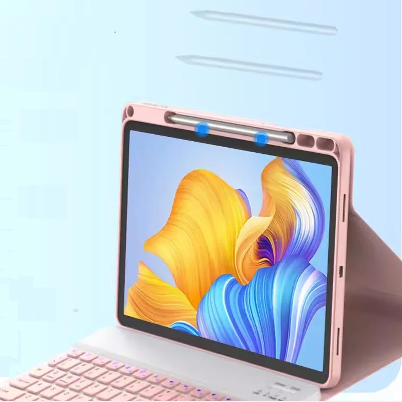 Magnetic Detachable Keyboard Case with Cover