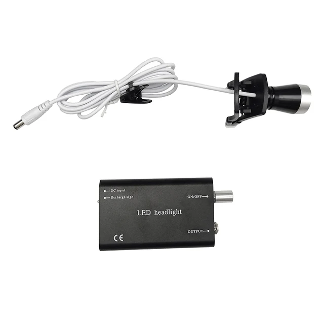 Dental LED Light Focus Oral Headlight for Dental Loupe Binocular 2.5X 3.5X Surgical Lamp Dentist Tools Battery Rechargeable