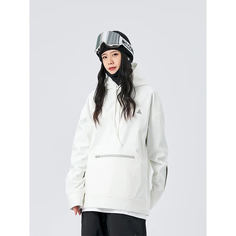 Ski Suit Hoodie Snowboard Jacket Waterproof Windproof Winter Outdoor Sports Clothing