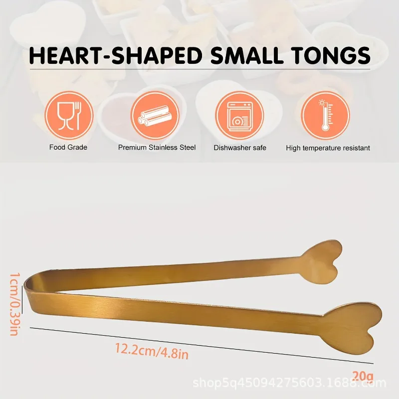 2025 New 4/6PCS Stainless Steel Sugar Cube Clip Coffee Clip Coffee Shop Kitchen Creative Ice Clip Food Clip Rock Sugar Clip