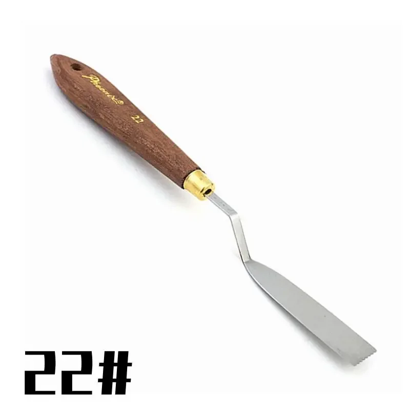 Advanced Single Pack Oil Painting Knife Phoenix E5420 Metal Color Mixing Palette For Artists paint tray,color palette
