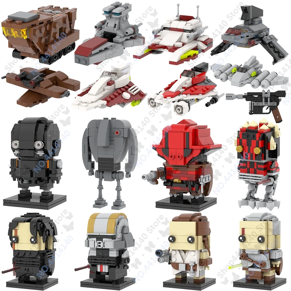 MOOXI Interstellar Movie Space Wars Robot Aerocraft Cruiser Starkiller ...