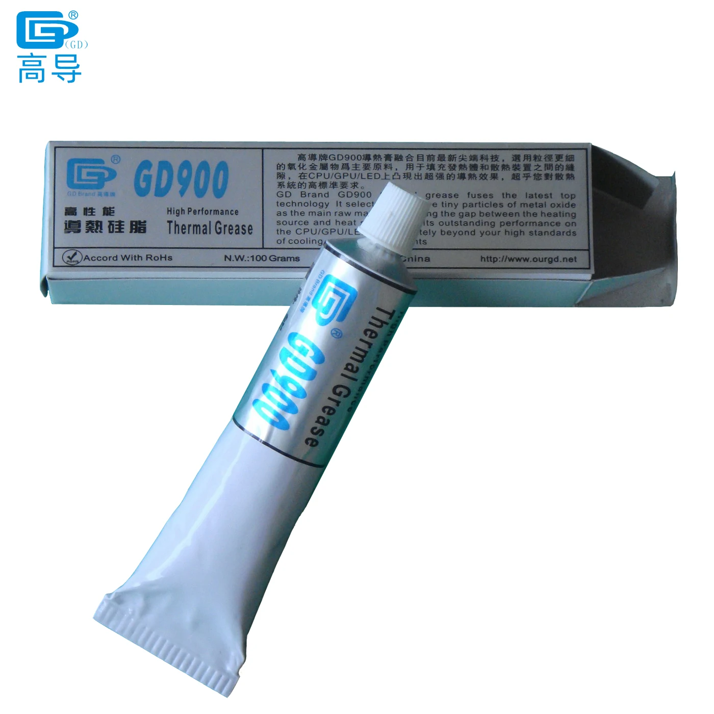 Peso Líquido 0.5 30 10 Gramas Gd900 Compostos Condutores Térmicos Cinzentos do Dissipador de Calor do Emplastro da Pasta da Graxa para a Cpu Gpu Conduziu mb st ht - Imagem 4