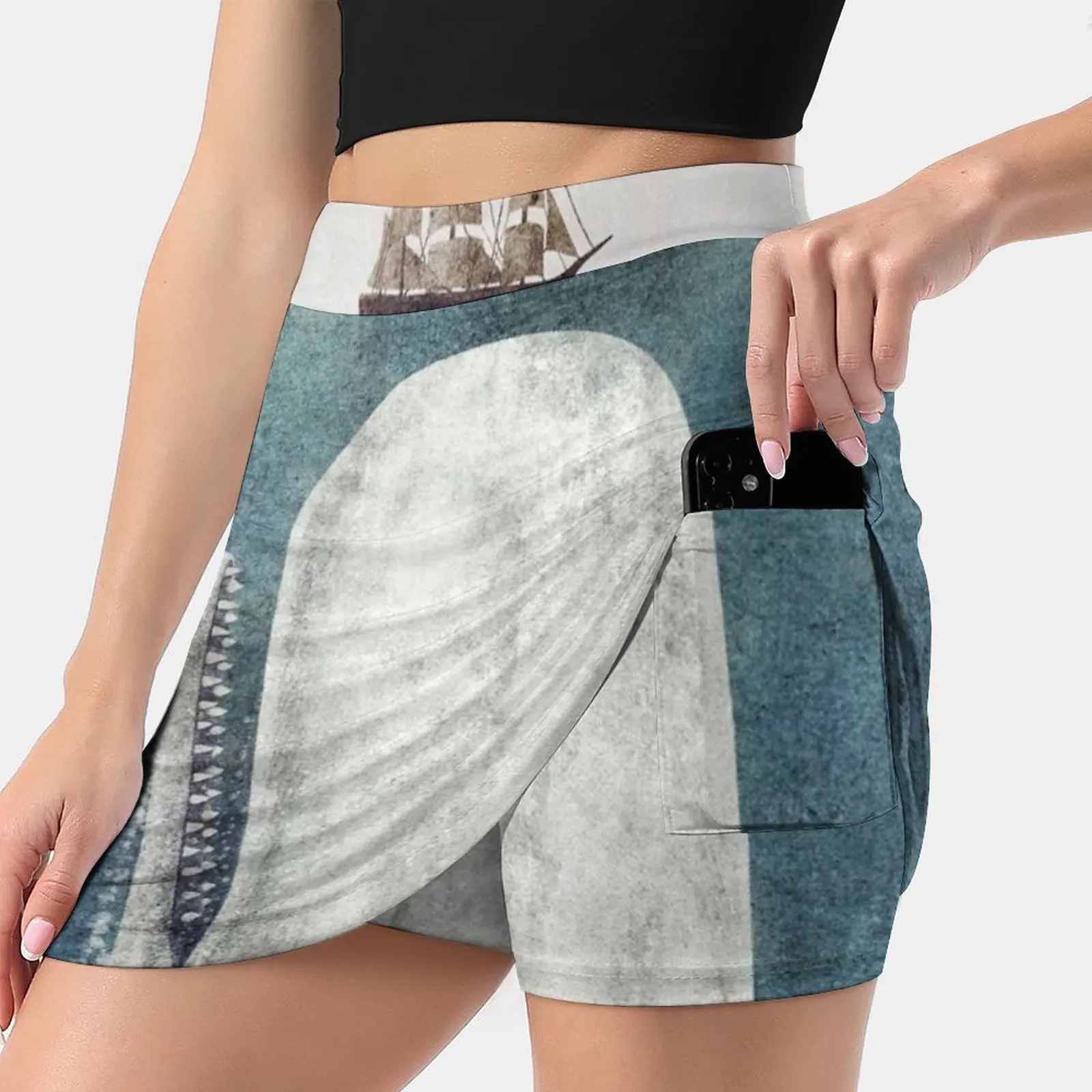 The White Whale Gonna Moda Coreana Gonne Estive Per Donna Gonna Pantalone A Prova Di Luce Whale Moby Dick Whale White Whale The