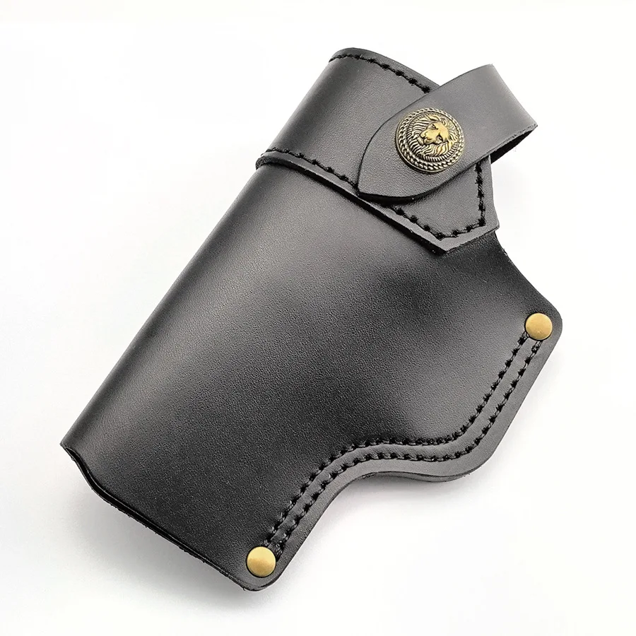 IWB Leather Holster, Genuine Leather Holster for Glock 17/19/23/26/27/29/30/32/33/36/38/39/42/43/43X/44-(EDC) Daily carrying
