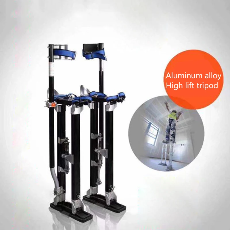

24Inch-40Inch Aluminum Alloy Adjustable Plastering Stilt Ladder Drywall Plaste Stilts Stage Props Interior Decoration Stand