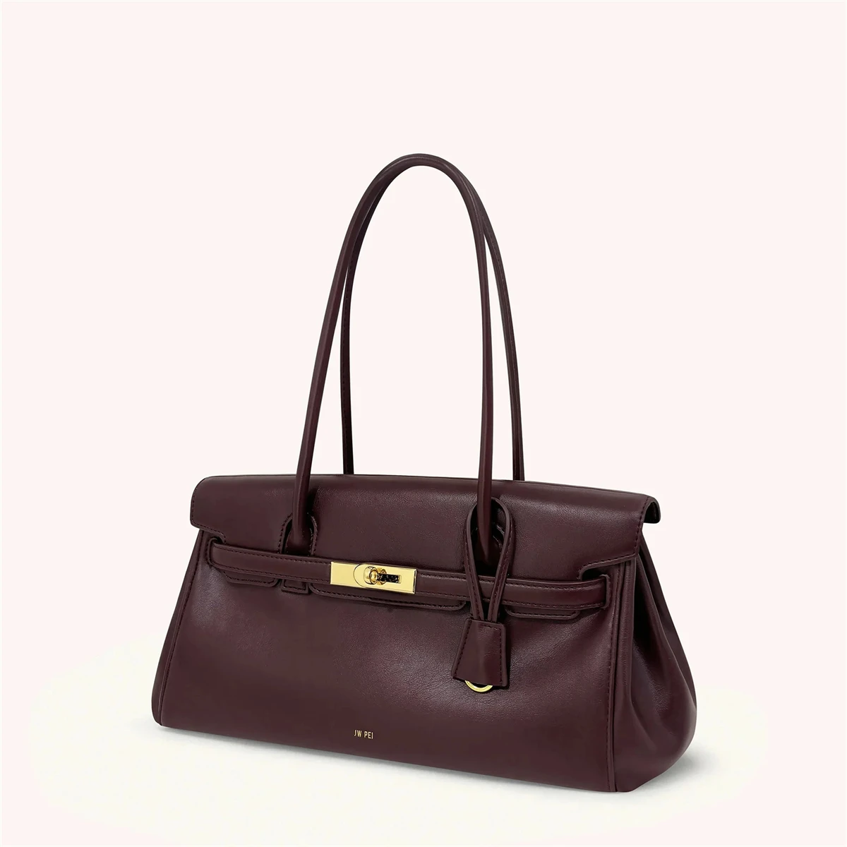 JW PEI يارا حقيبة يد للنساء حمل حقيبة جلد نباتي أس...