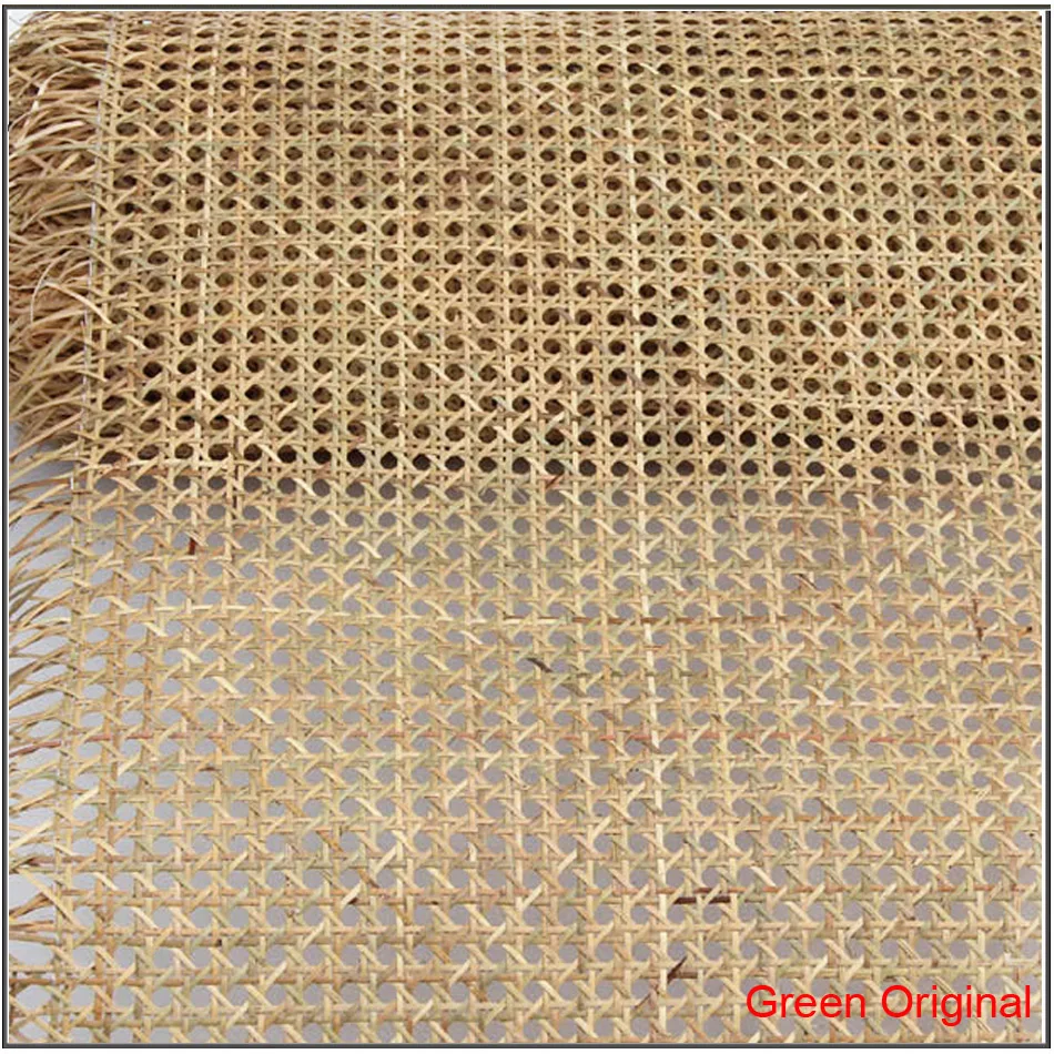 40 45 50 60CM 1metre Natural Rattan Octagonal Decoration Cane Webbing Real Indonesia Rattan Wall Decor Furniture Repair Material