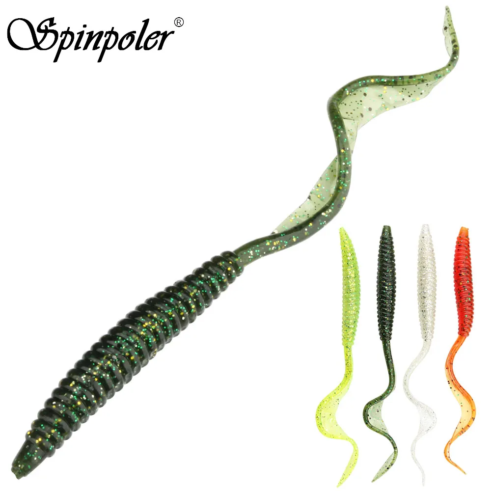 Spinpoler 13cm/18cm Soft Silicone Fishing Lures Artificial Bait