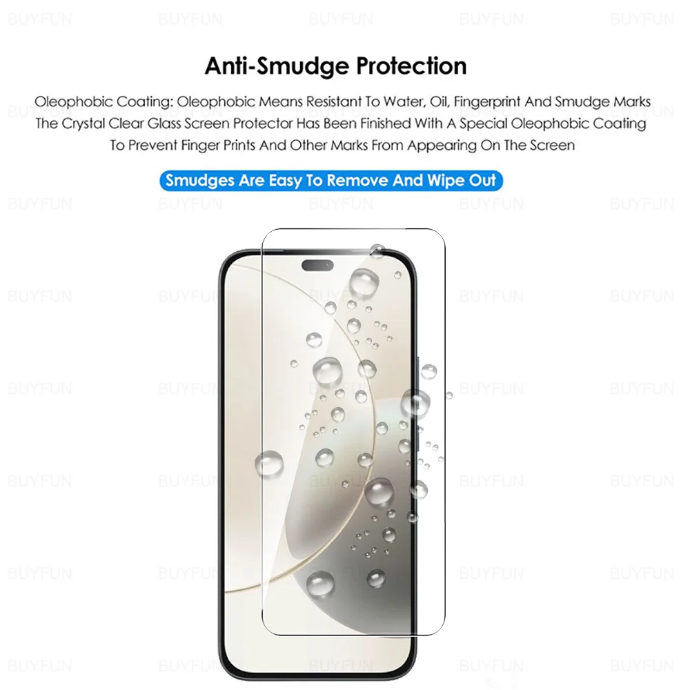 4-Pack Tempered Glass Screen Protector