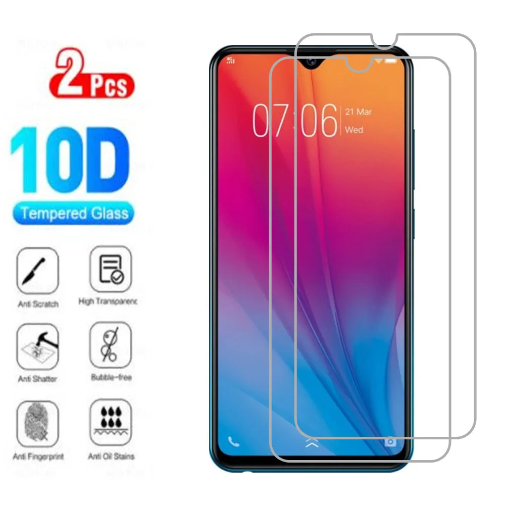 Оригинальное защитное закаленное стекло 9H HD для Vivo Y91C Y91 6 22 дюйма Y93 Lite 1820 _ 19 2 шт.