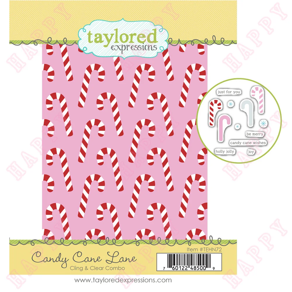 

Halloween Stripes Candy Cane Clear Stamps For Diy Scrapbooking Template Album Paper Card Decoration Embossing Craft Cut Handmade