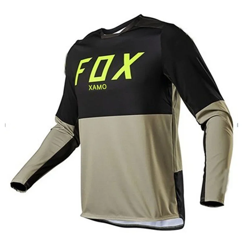 

New off-road motorcycle fox xamo MTB downhill Jersey MX mountain bike DH Maillot ciclismo Hombre fast dry Jersey racing 2022