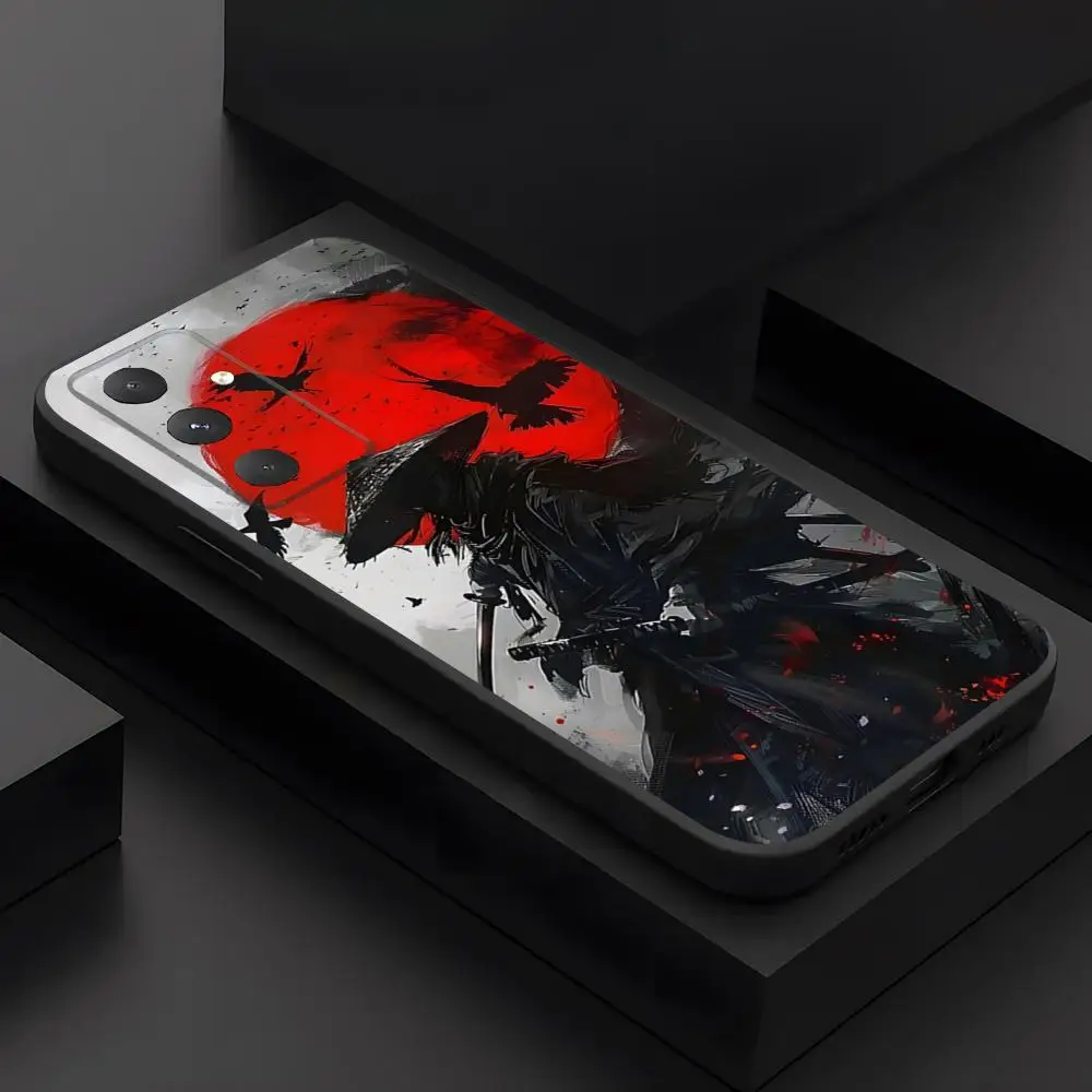 Japanese Samurai Art Phone Case - Stylish Protective Back Cover