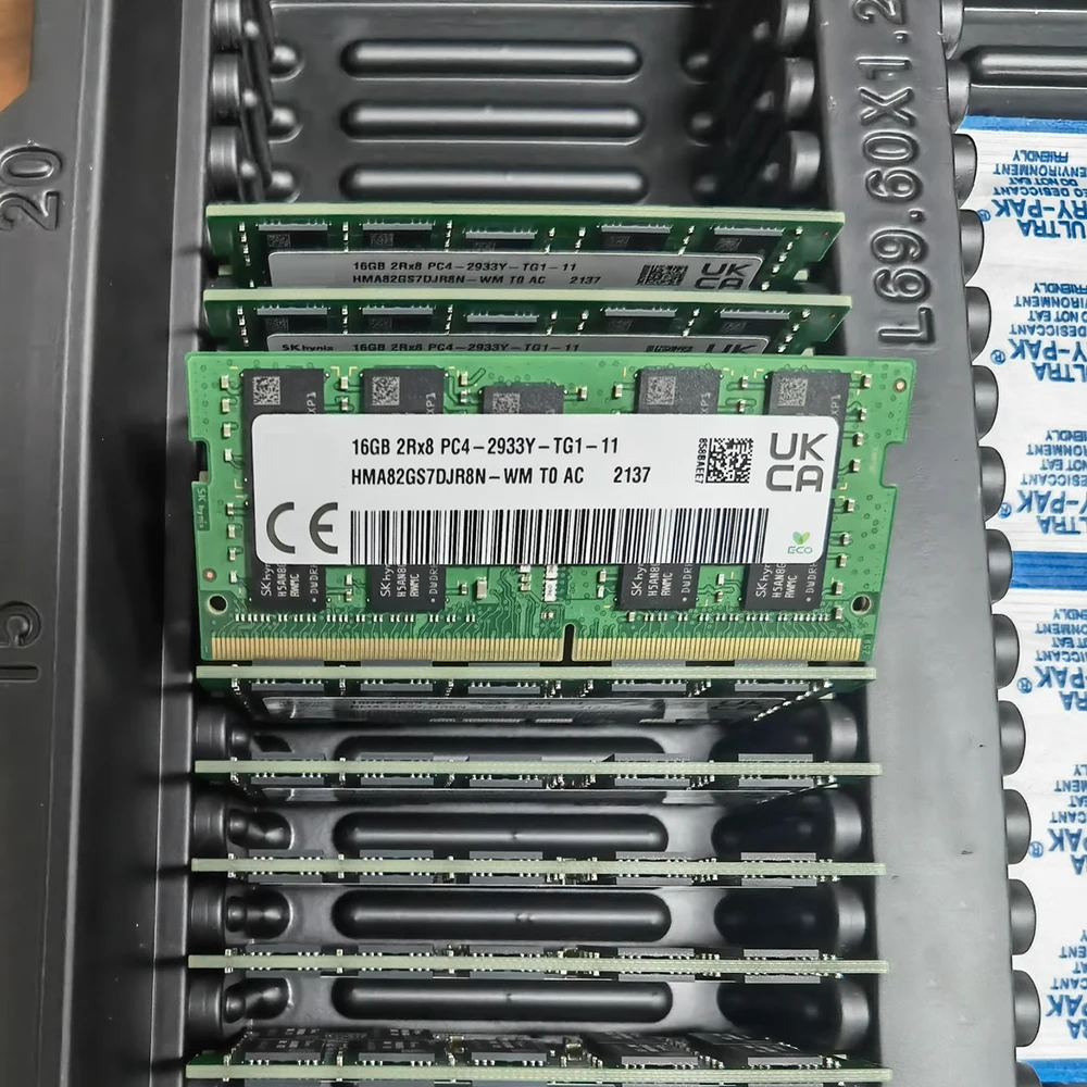 1 Pcs For SK Hynix 16GB 16GB 2Rx8 DDR4 2933 PC4-2933Y-T Notebook Memory HMA82GS7DJR8N-WM 7 1 Pcs For SK Hynix 16GB 16GB 2Rx8 DDR4 2933 PC4-2933Y-T Notebook Memory HMA82GS7DJR8N-WM - Image 5
