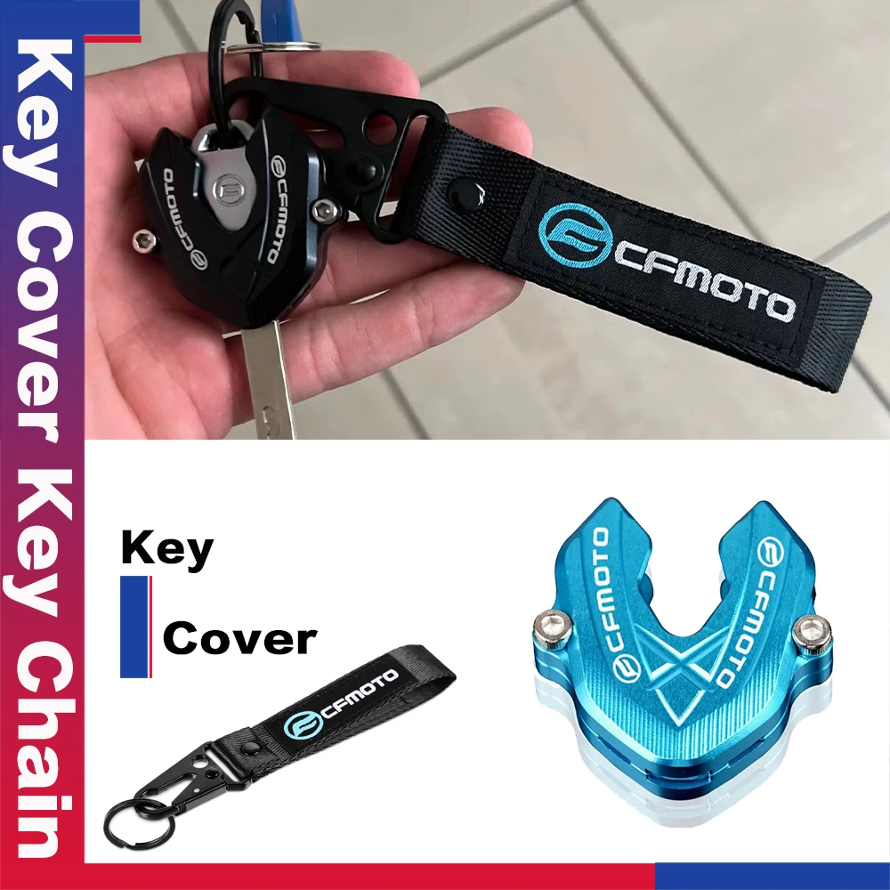 

New Motorcycle Parts Key Cover Shell Case Protection Keychain Keyring For CFMOTO SR250 250 SR MY22 CLX700 CLX 700 800MT 700CLX