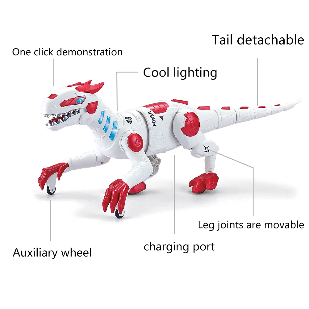 Remote Control Mechanical Dinosaur Toy Simulation Animal Walking Large Electric Robot Tyrannosaurus Rex Best Christmas Gift 5