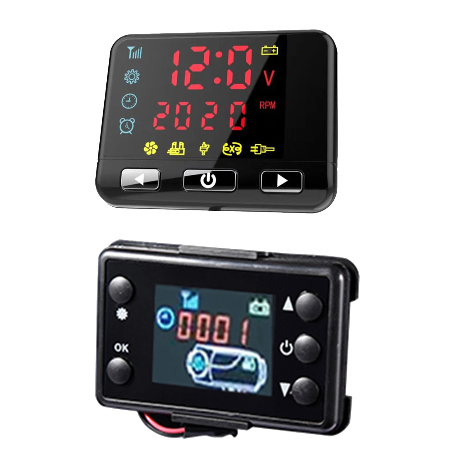 Hot 12/24V Riscaldatore Per Auto Lcd Switch Controller Foreberspacher Per Webasto / Diesel Heater Auto Assemblaggi Dropshipping