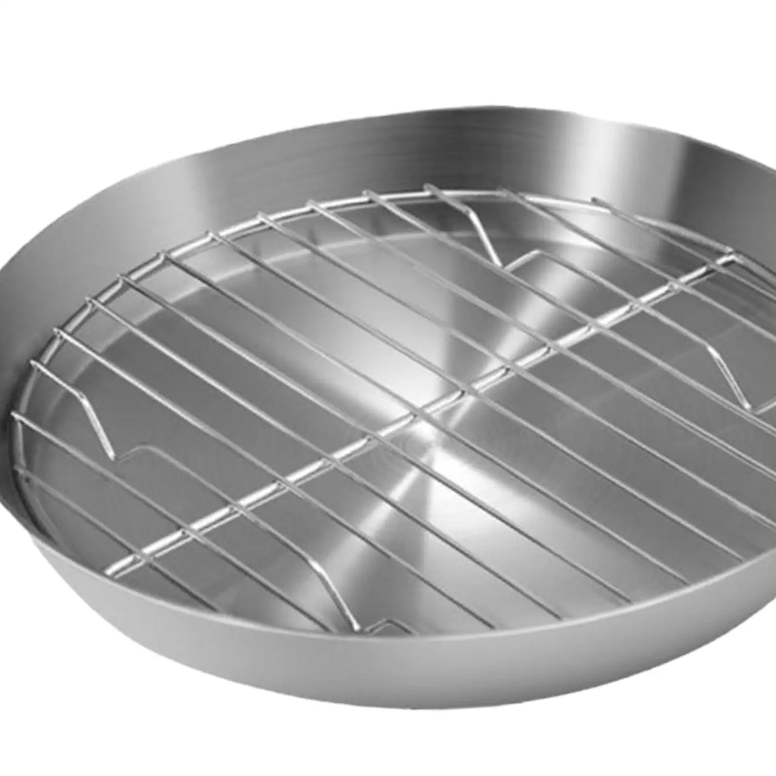 Baking Tray with Rack Set Multipurpose Easy Clean Sturdy Oven Pan with Cooling Rack for Storage Grilling Bread Cookie Cooking
